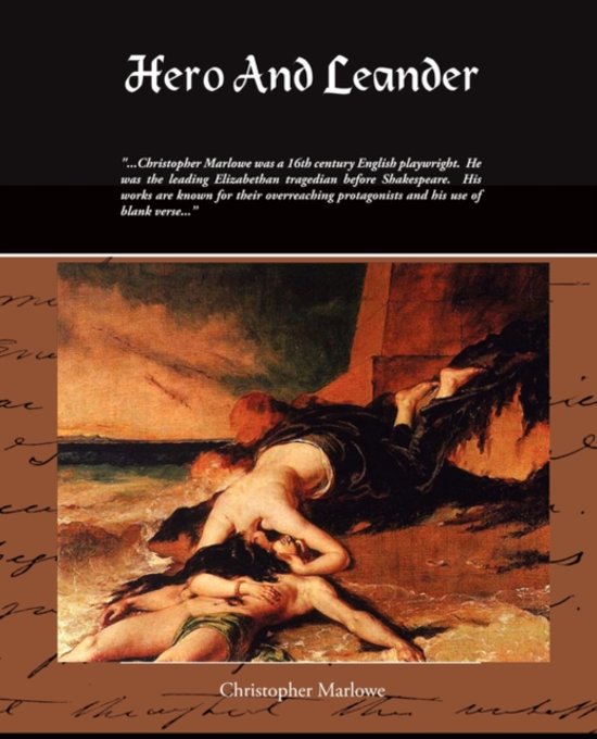 Notes on Marlowe's "Hero and Leander"