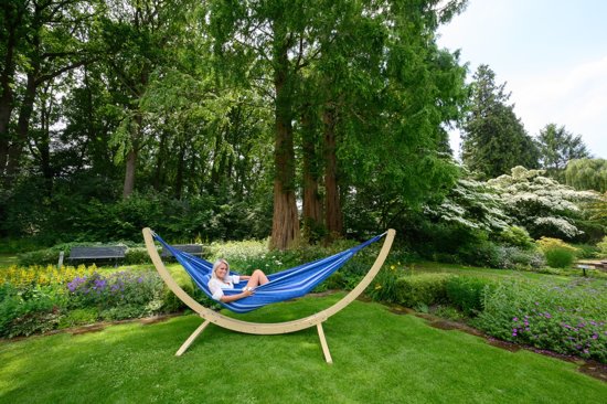 Hangmat met Standaard Tweepersoons 'Wood & Chill' Calm