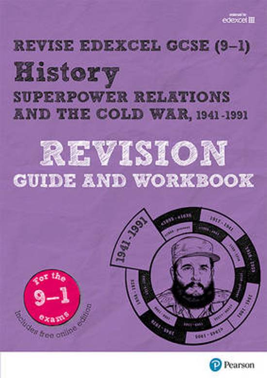 Revise Edexcel GCSE (9-1) History Superpower relations and the Cold War Revision Guide and Workbook