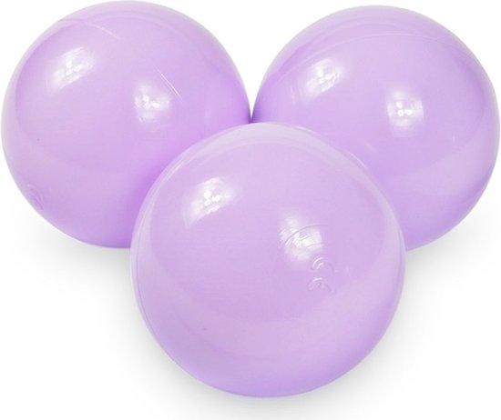 Ballenbak ballen licht paars (70mm) voor ballenbak 300 stuks