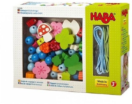 Afbeelding van het spel Haba - Rijgspel - Blitse bolides