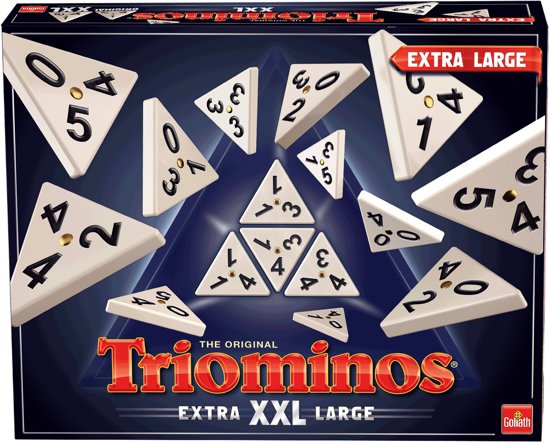 Thumbnail van een extra afbeelding van het spel Triominos XXL - Gezelschapsspel