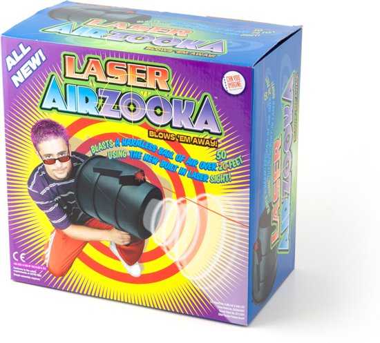 Thumbnail van een extra afbeelding van het spel Funtime Airzooka Laser - Actiespel