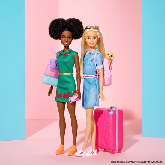 Barbie Travel Nikki Gaat Op Reis - Barbiepop