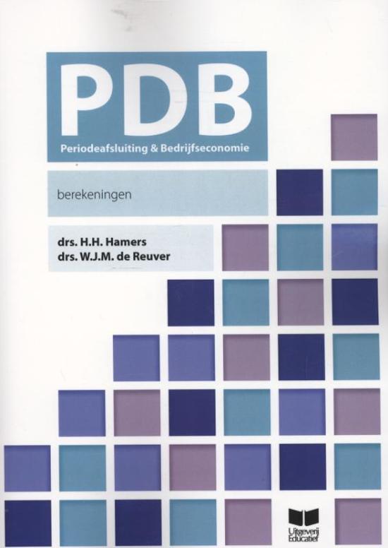 PDB - PDB Praktijkdiploma boekhouden periodeafsluiting 