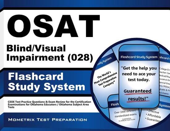 Thumbnail van een extra afbeelding van het spel Osat Blind/Visual Impairment (028) Flashcard Study System