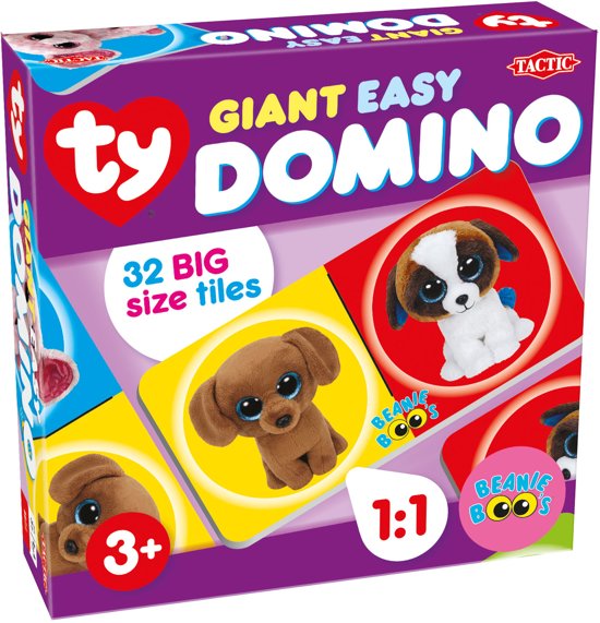 Afbeelding van het spel Ty Beanie Boo’s Giant Easy Domino