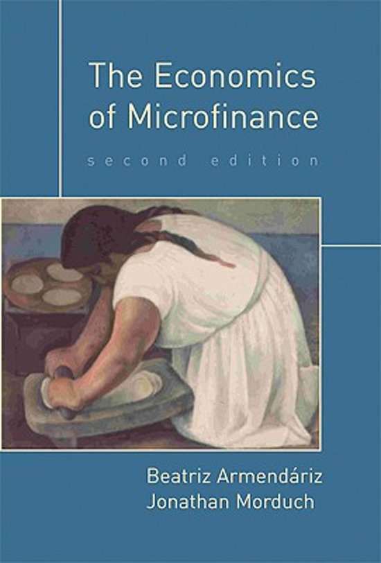 The Economics of Microfinance - Second Editition - Summary