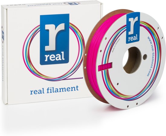 REAL Filament PLA fluoriserend roze 1.75mm (500g)