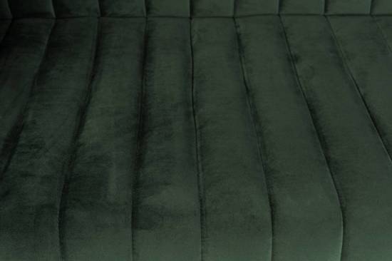 Duverger Velvet stripes - Sofa - velours - gestreept - donker groen