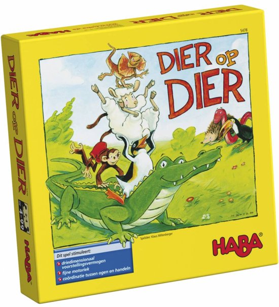 Afbeelding van het spel Spel - Dier op dier (Nederlands) = Duits 4478 - Frans 3478