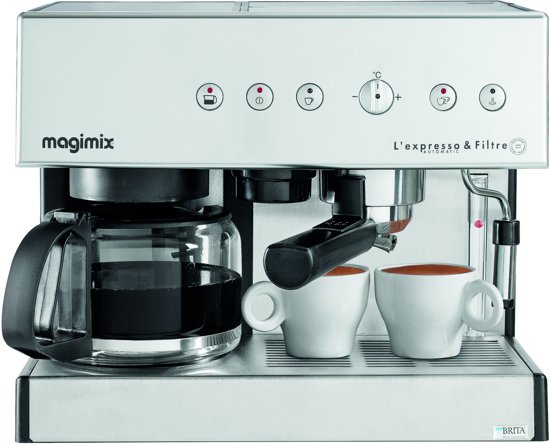 Magimix L'expresso & Filtre Automatic Halfautomatische Espressomachine