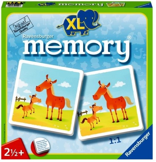 Afbeelding van het spel Ravensburger Memory dieren xl