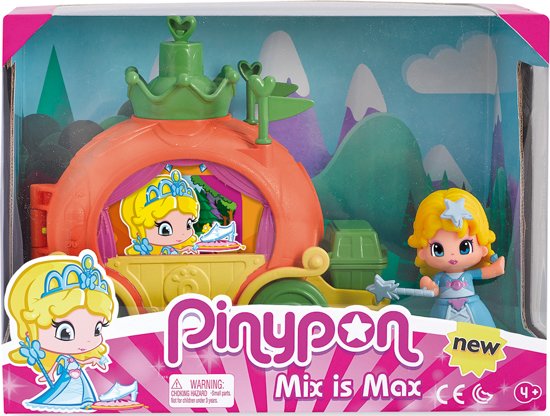 Pinypon Cinderella Koets - Speelfigurenset