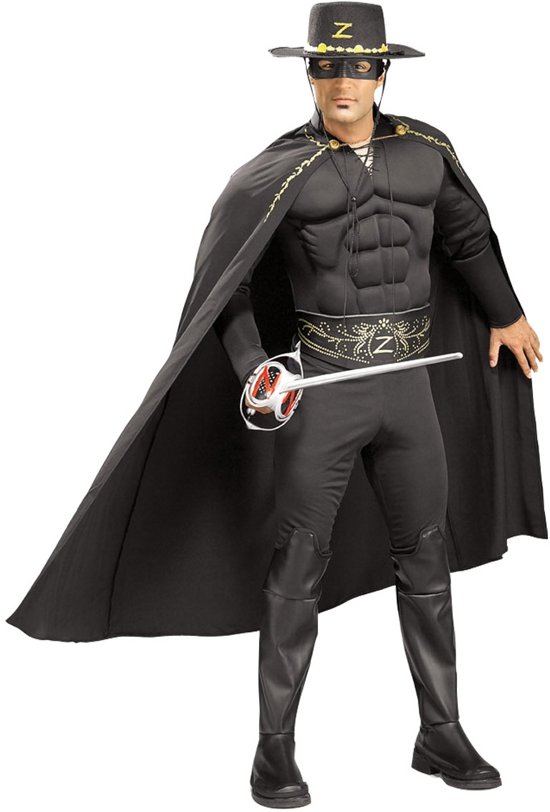 Wonderlijk bol.com | Gespierd Zorro  kostuum voor mannen - Verkleedkleding RZ-97
