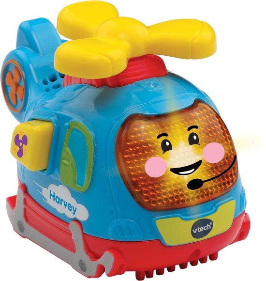 VTechToet Toet Auto&apos;s Harvey Helikopter - Educatief Babyspeelgoed