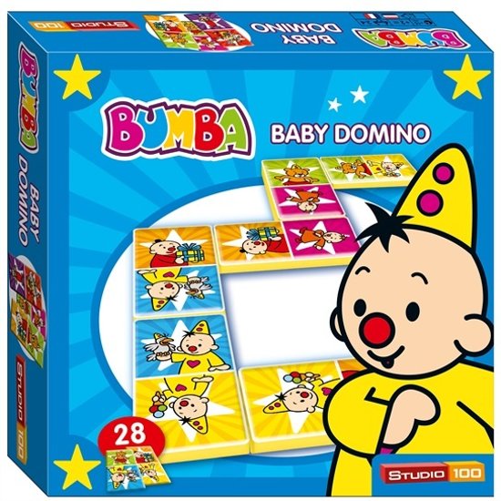 Thumbnail van een extra afbeelding van het spel Studio 100 Bumba Baby Dominospel