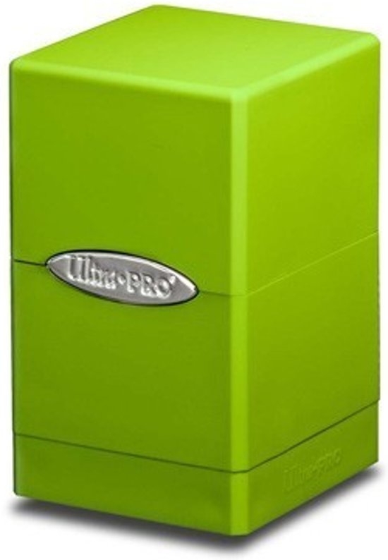 Afbeelding van het spel Deckbox Satin Tower Lime Green