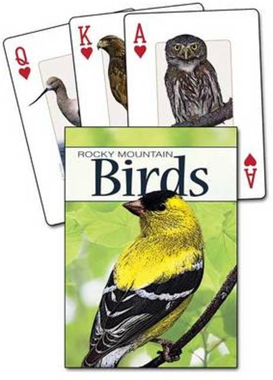 Afbeelding van het spel Birds of the Rocky Mountains Playing Cards