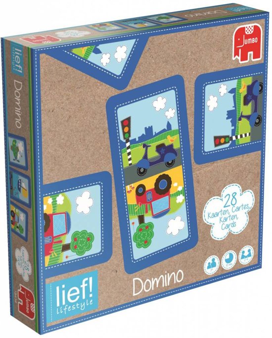 Afbeelding van het spel Lief Domino - Kinderspel