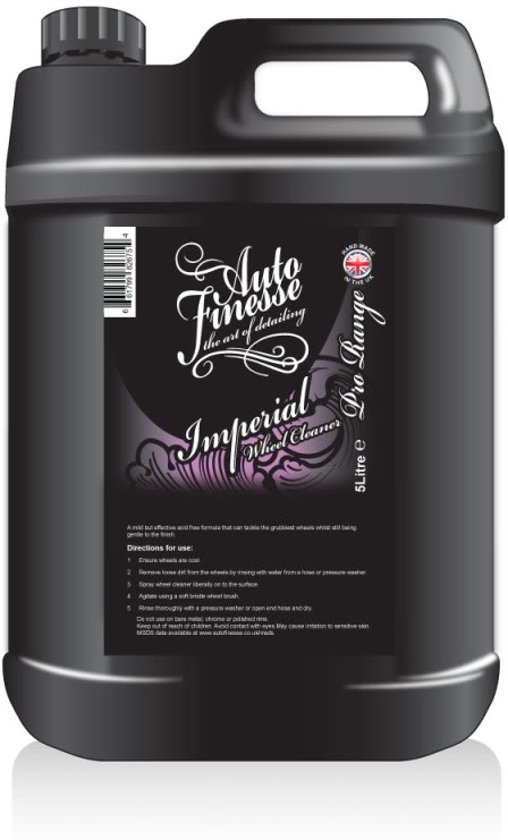 Foto van Auto Finesse Imperial Wheel Cleaner Concentrate 5L