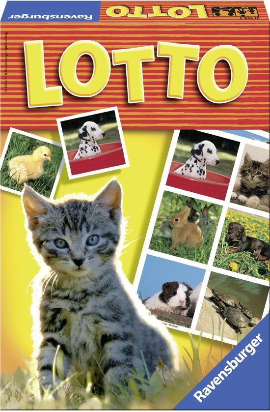 Afbeelding van het spel Ravensburger Lotto, jonge dieren