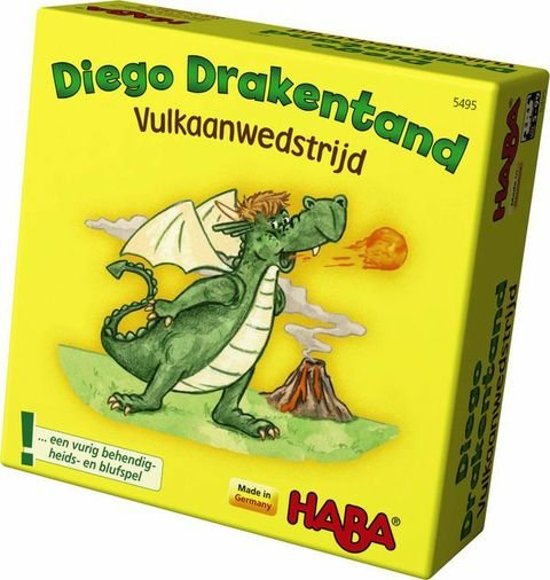 Afbeelding van het spel Supermini Spel - Diego Drakentand - Vulkaanwedstrijd (Nederlands) = Duits 4914 - Frans 5474