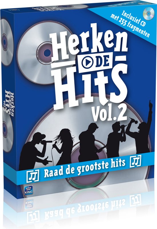 Afbeelding van het spel Herken De Hits 2 - DVD spel - familiespel