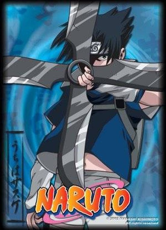 Thumbnail van een extra afbeelding van het spel Naruto Kaart Sleeves / Covers Sasuke Gaming Deluxe Japanese Maat