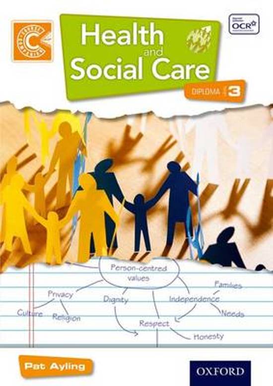 Health and Social Care Diploma Level 3 Course Companion