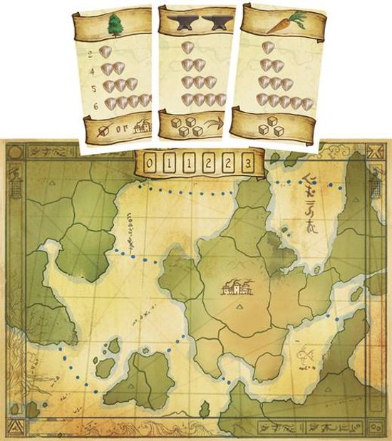 Thumbnail van een extra afbeelding van het spel Eight Minute Empire - Bordspel