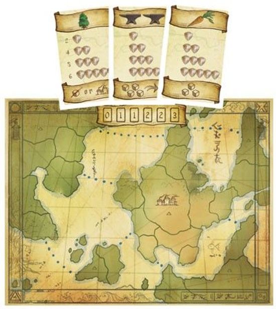 Thumbnail van een extra afbeelding van het spel Eight Minute Empire - Bordspel