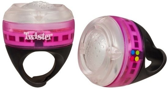 Afbeelding van het spel Hasbro Twister rave ringz roze - Kinderspel