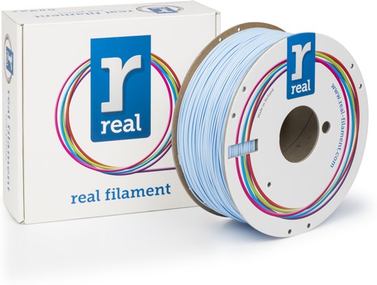 REAL Filament PLA licht blauw 1.75mm (1kg)