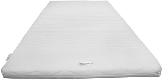 Bedworld Topper - Koudschuim HR45 - 90x200 - 7 cm matrasdikte Medium ligcomfort