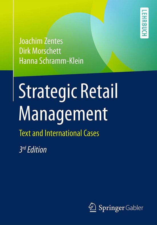 Samenvatting Retailmanagement: slides, notities, handboek & zelfstudie.