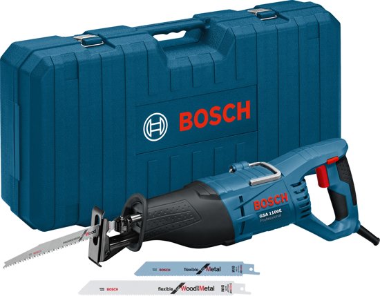 Bosch Professional Reciprozaagmachine GSA 1100 E + 20 zaagbladen