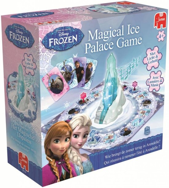 Afbeelding van het spel Jumbo Frozen Magical Ice Palace Kinderspel