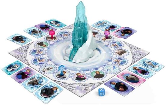 Thumbnail van een extra afbeelding van het spel Jumbo Frozen Magical Ice Palace Kinderspel