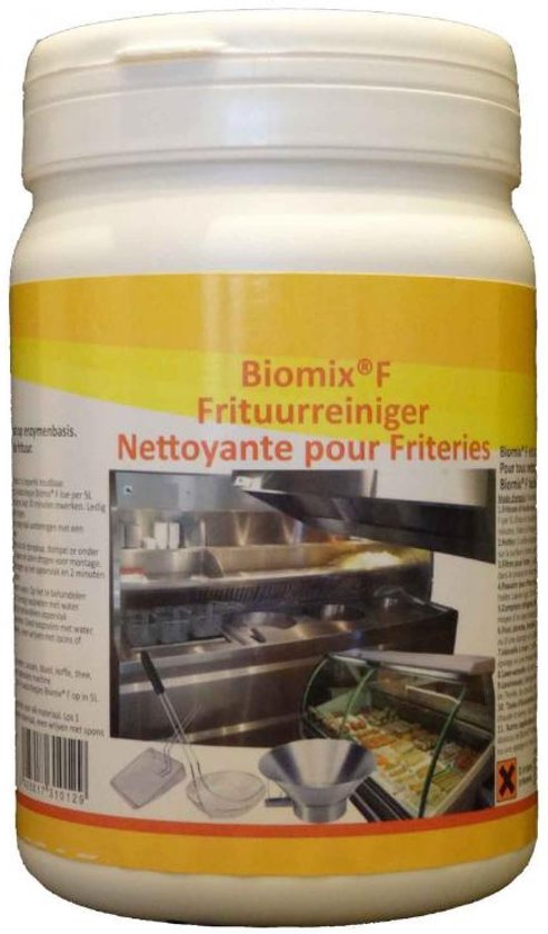 Foto van Biomix Frietpan / Frituur reinigingsmiddel op enzymen basis