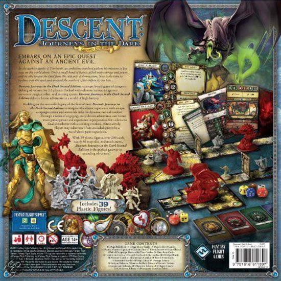 Thumbnail van een extra afbeelding van het spel Descent - Journeys In The Dark 2nd Edition