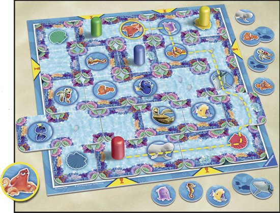 Thumbnail van een extra afbeelding van het spel Ravensburger Disney Finding Dory Junior Labyrinth