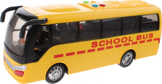 Toi-toys Schoolbus Met Licht En Geluid 30 Cm Geel