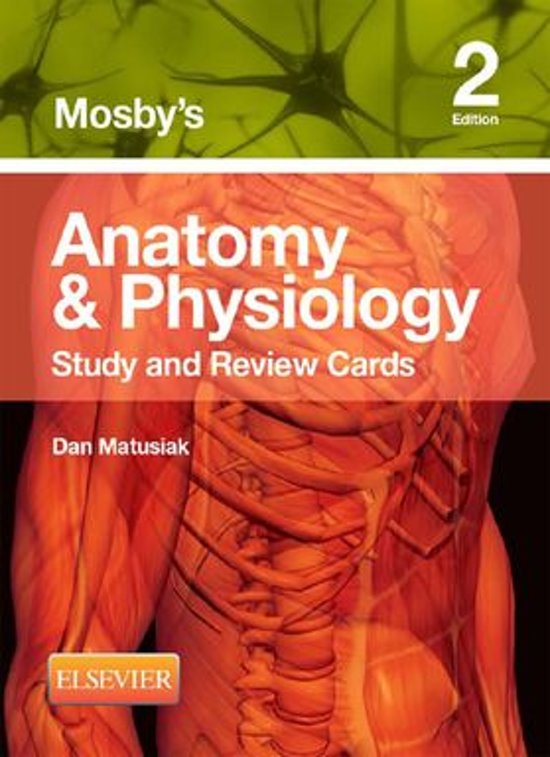Thumbnail van een extra afbeelding van het spel Mosby's Anatomy & Physiology Study and Review Cards - E-Book