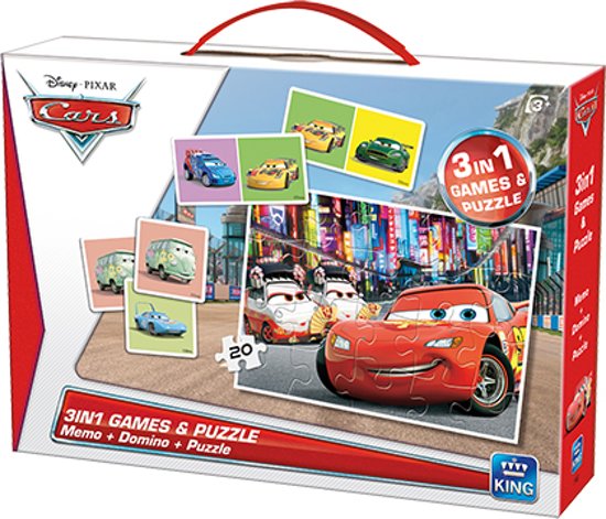 Afbeelding van het spel Disney 3in1 Games+Puzzle Cars2