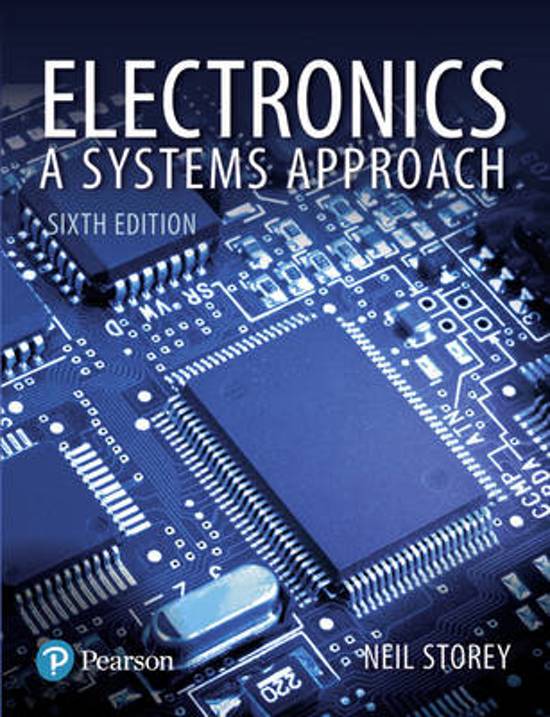 Samenvatting Electronics -  Elektronische schakelingen (D0H30A)