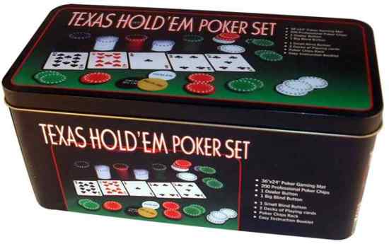Afbeelding van het spel Texas Hold'em poker set