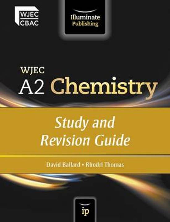 WJEC A2 Chemistry