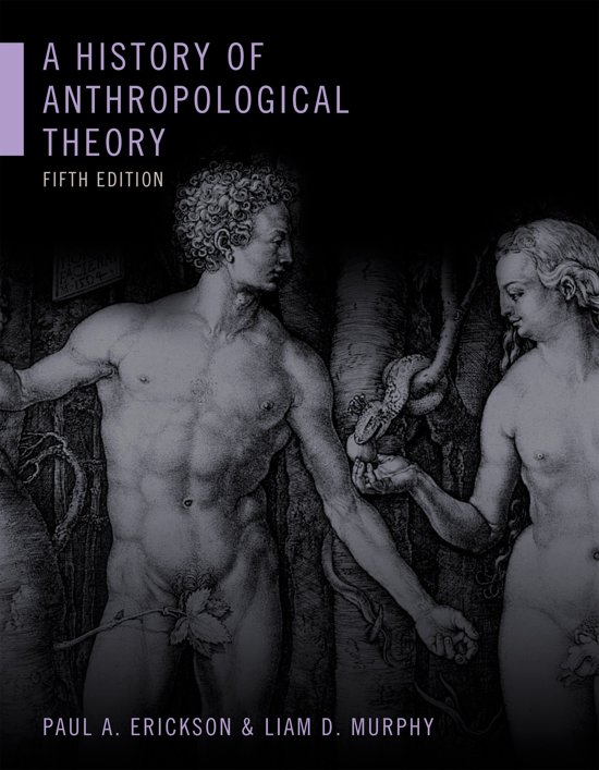 Summary History of Anthropological Theory, Fifth Edition