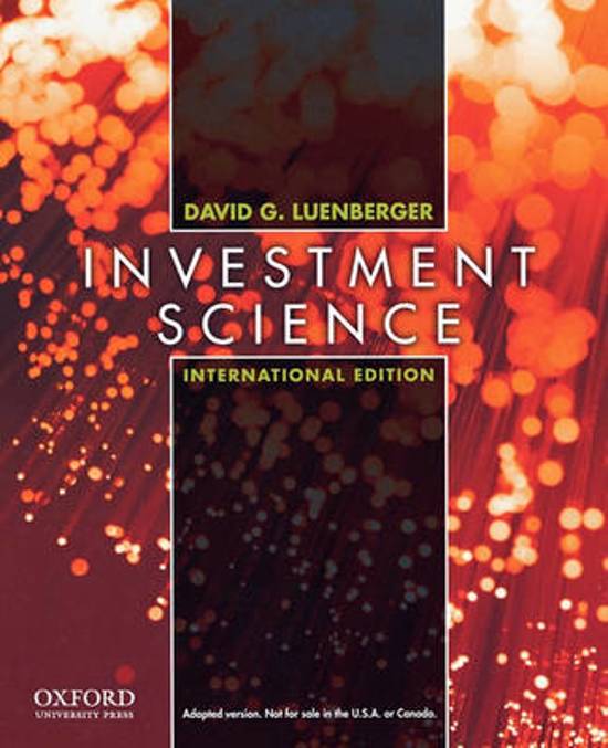 luenberger investment science